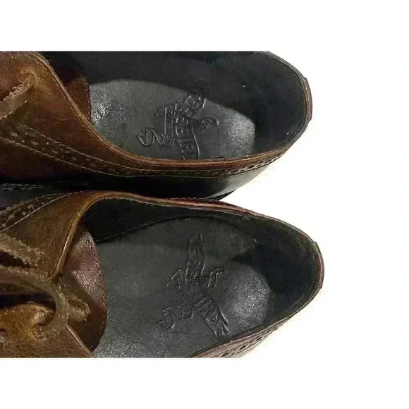 Freebird by Steven George Men's Brown Distressed Wingtip Oxford Shoes US 9 - Picture 11 of 11